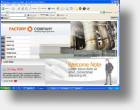 Web-Layout Industrie